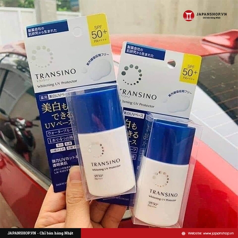 Kem chống nắng dưỡng trắng da Transino