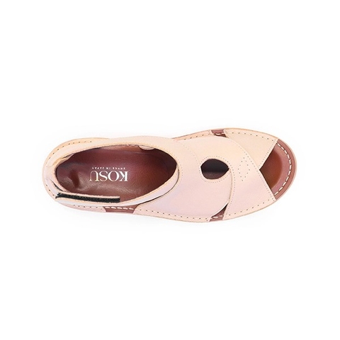 Sandal nữ da thật Leather Kosu ELF-0076