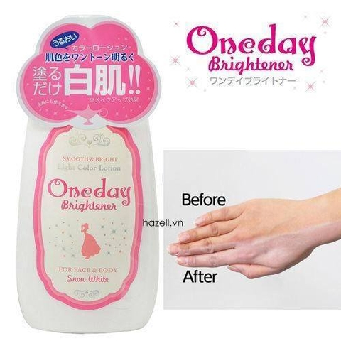 Lotion dưỡng trắng da Oneday