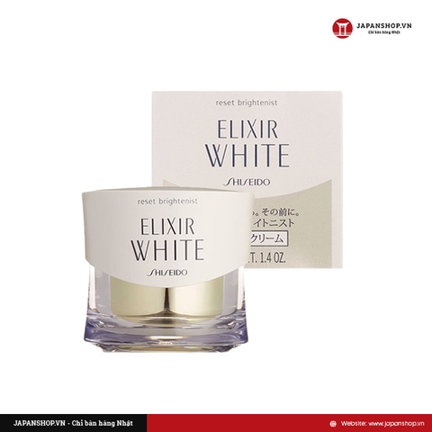 Kem dưỡng đêm Elixir White Reset Brightenist Shiseido