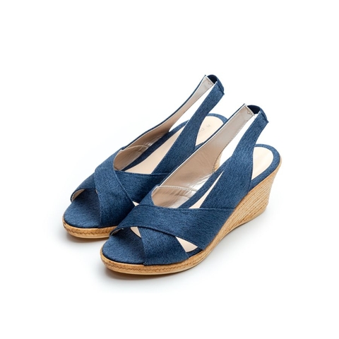 Sandal đế xuồng 6,5cm Partir D'abord 86901