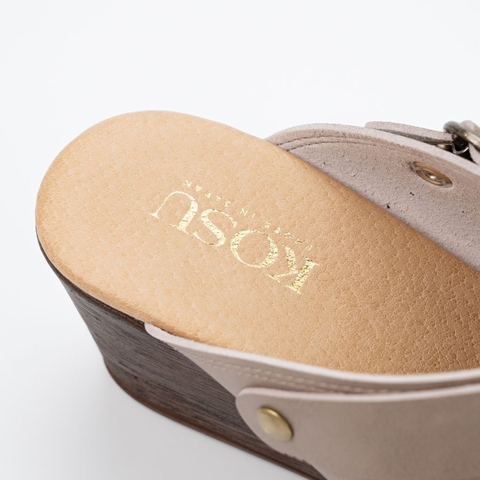 Giày da mule 2way 7cm Kosu K-24263