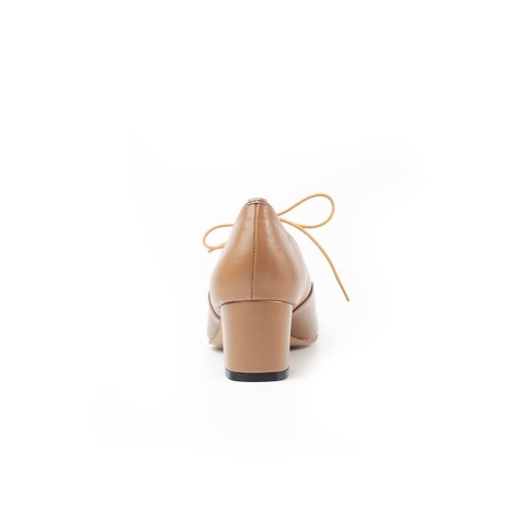 Giầy da mũi vuông 5cm Oxford Kosu KS-23041