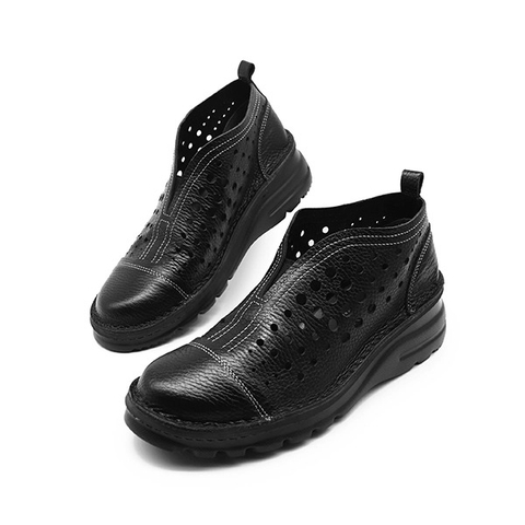 Giầy nữ da thật Leather Kosu ELF-0062S