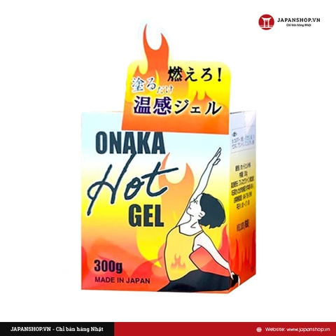 Gel Tan Mỡ Onaka Hot Gel - 300g