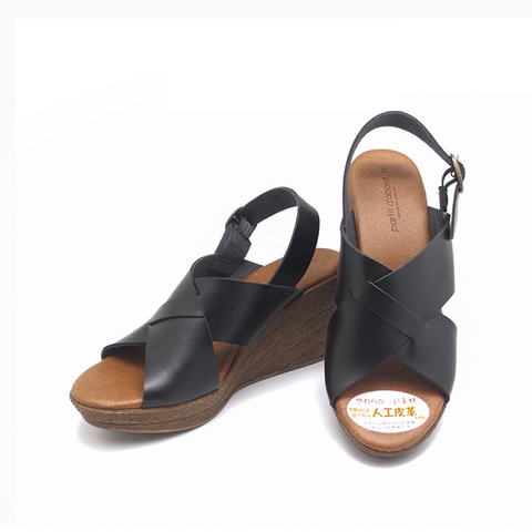 Sandal nữ đế xuồng 8cm Kosu K-22978