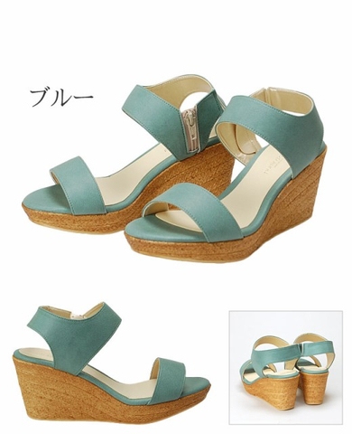 Sandal nữ đế xuồng 8cm Kosu K-20932