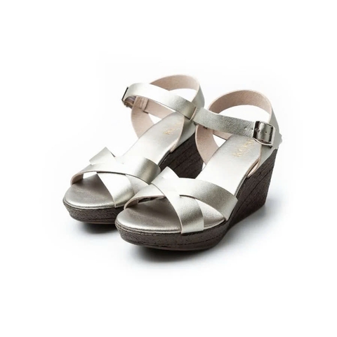 Sandal đế xuồng 8cm Ankle Strap Kosu K-23004