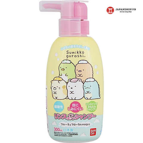 Sữa tắm gội cho bé Bandai - 300ml