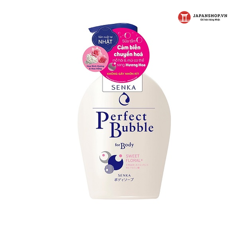 Sữa tắm dưỡng ẩm Senka Perfect Bubble - 500ml