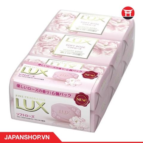 Bánh xà phòng LUX Soft Rose 76g