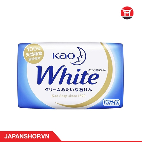 Bánh xà phòng tắm Kao White - 130g