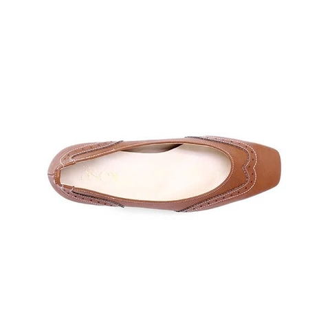 Giầy da mũi vuông 5cm Kosu 2013