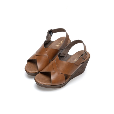 Sandal nữ đế xuồng 8cm Kosu K-22978