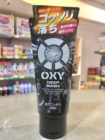 Sữa rửa mặt nam Oxy Deep Wash - 130g