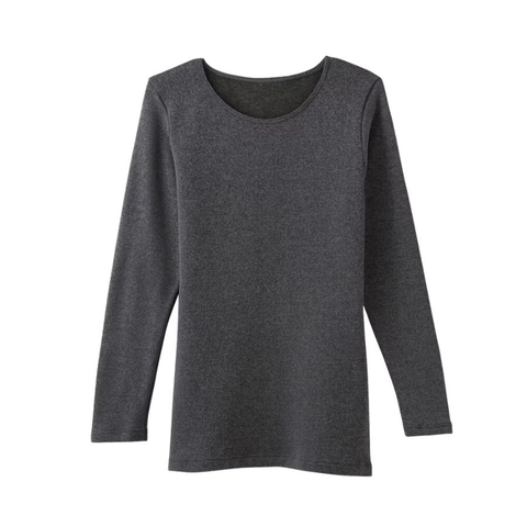 Áo nữ Extra Warm cổ tròn Gunze MH5646H