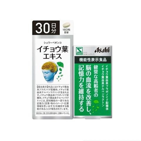 Viên uống bổ não Asahi 30 ngày