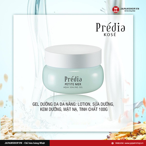 Gel Dưỡng Da Đa Năng Kosé Prédia Petite Mer Aqua Sealing Gel 100g