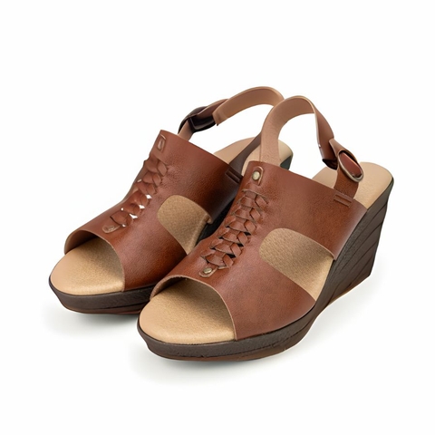 Sandal nữ đế xuồng 8cm Kosu K-22962