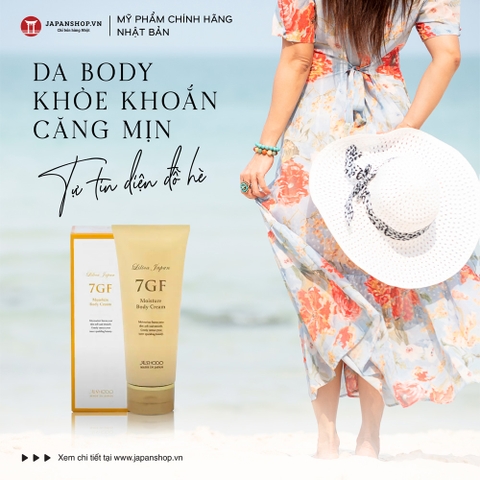 Kem dưỡng thể 7GF Aishodo Moisture Body Cream 150g