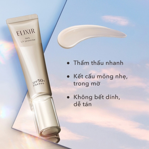 Kem ngày chống lão hoá, chống nắng Elixir 35ml
