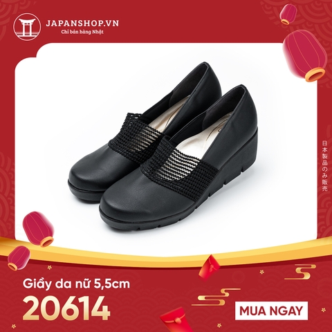 Giầy da nữ 5,5cm Kosu K-20614