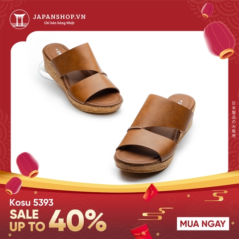 Dép nữ đế xuồng 5cm Milky Milky 5393