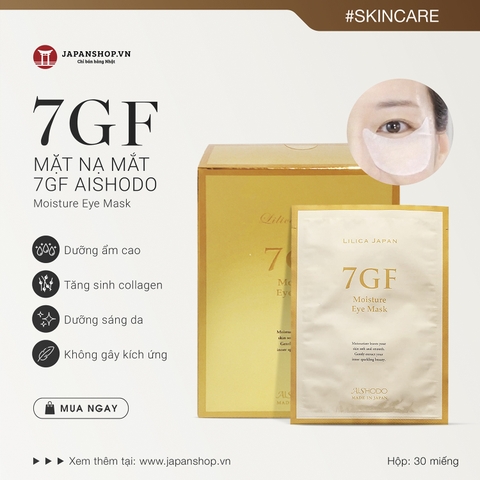 Mặt nạ mắt 7GF Aishodo Moisture Eye Mask 30 miếng