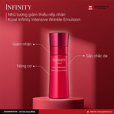 Nhũ Tương Giảm Thiểu Nếp Nhăn Kosé Infinity Intensive Wrinkle Emulsion