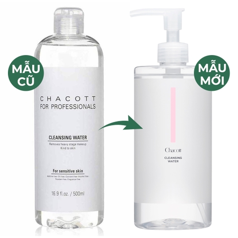 Nước tẩy trang Chacott for Professionals 500ml