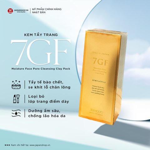 Kem tẩy trang 7GF Aishodo Moisture Face Cleansing Clay Pack 240g