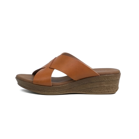 Dép nữ quai chéo 5cm Milky K-22351