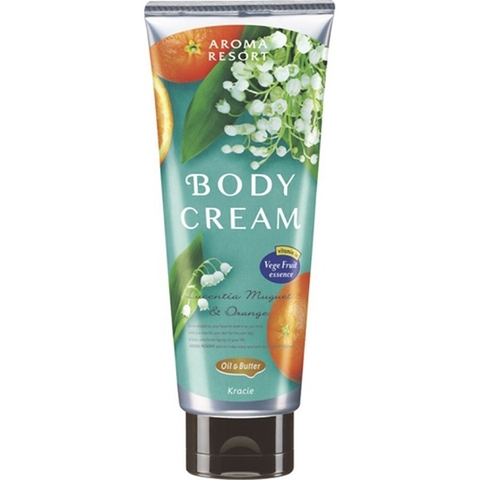 Sữa dưỡng thể Aroma Resort Kracie Body Cream 200g