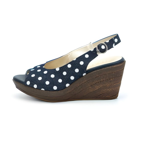 Sandal đế xuồng 8cm Slingback Kosu 24980