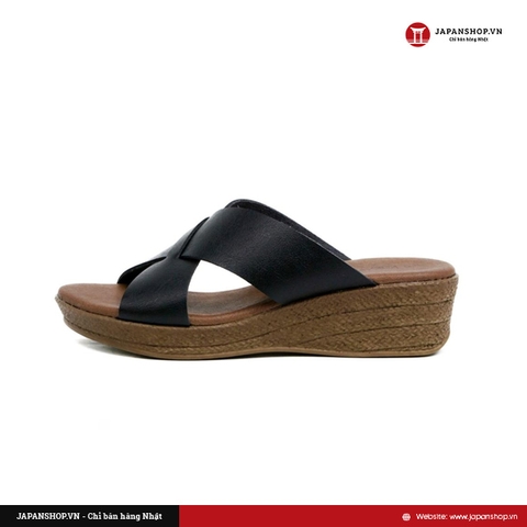 Dép nữ quai chéo 5cm Milky K-22351