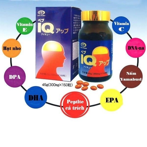 Viên bổ não tăng trí nhớ Pep IQ Up