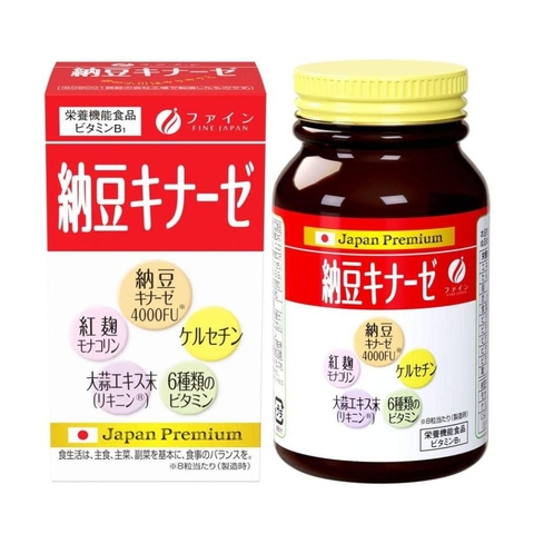 Viên uống hỗ trợ phòng ngừa tai biến Fine Japan 240 viên