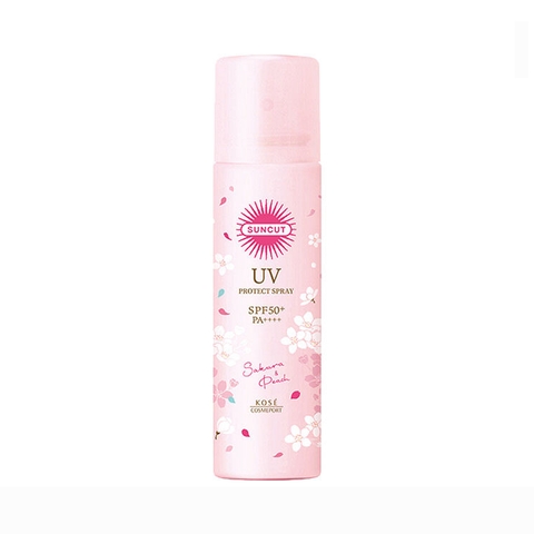 Xịt chống nắng hương hoa anh đào Kosé Suncut 90g