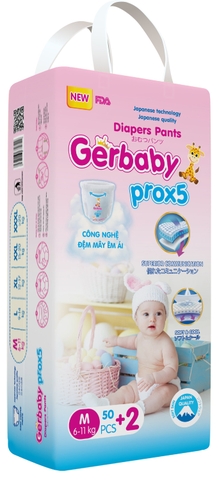 Bỉm Gerbaby Prox5 - Công nghệ Nano Japan