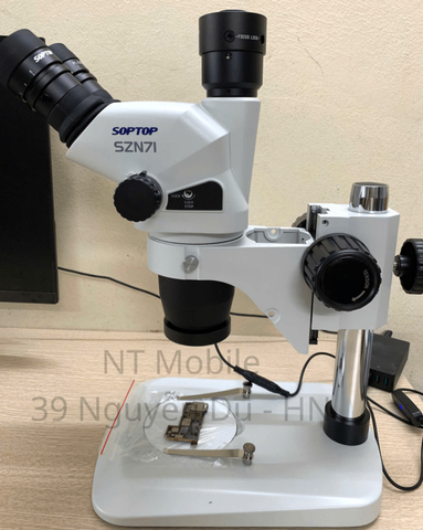 Kính Hiển Vi Soi Nổi 3 Mắt Soptop SZN71 (Zoom 6.7X - 45X, Độ Nét Cao)