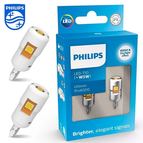 Đèn LED T10 Philips Ultinon Pro6000