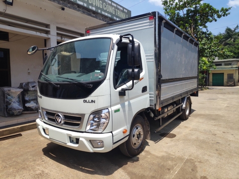 Ô tô tải THACO OLLIN350 thùng kín mở cánh dơi