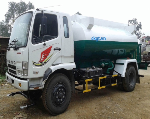 Ô tô xi téc FUSO FIGHTER 16 (FM657H)/CKGT-XTPN