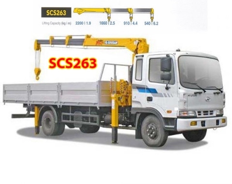 Cần cẩu soosan SCS263