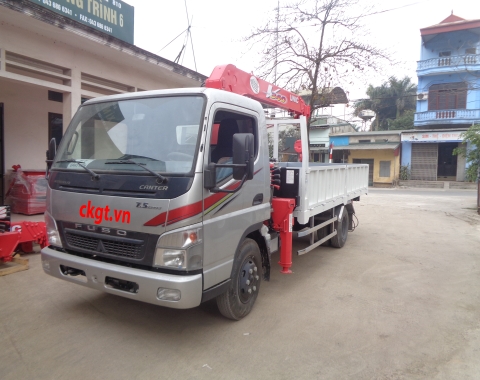 Ô tô FUSO gắn cẩu UNIC FUSO CANTER FE85PG6SLDD1/CKGT- UNIC URV344