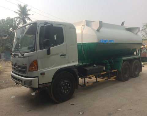 Ô tô xi téc phun nước HINO FM8JNSA 6x4/ CKGT- XTPN