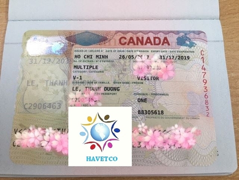 CHÚC MỪNG ANH LÊ THANH ĐƯƠNG ĐÃ CÓ VISA SANG THĂM CON GÁI TẠI CANADA