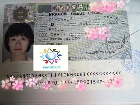 CHÚC MỪNG EM NGUYỄN THỊ LINH CHI NHẬN VISA DU HỌC PHÁP - CHƯƠNG TRÌNH THẠC SỸ