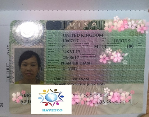 CHÚC MỪNG ANH MINH & CHỊ THANH ĐÃ CÓ VISA SANG ANH QUỐC THĂM CON GÁI