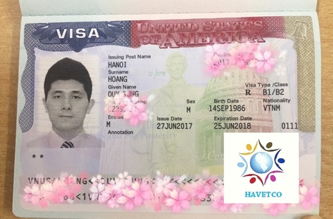 CHÚC MỪNG BẠN HOÀNG DUY TÙNG ĐÃ ĐẠT VISA DU LỊCH MỸ